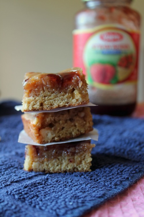 Cookie Butter and Jelly Blondies 3--012713