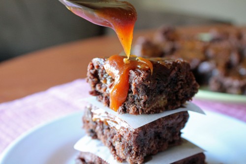 Insanely Fudgy Deconstructed Twix Brownies 10--11013