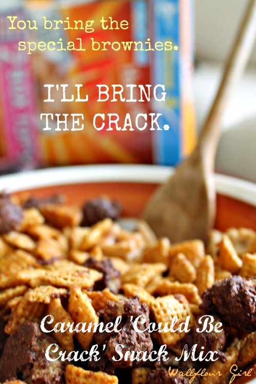 Caramel 'Could Be Crack' Snack Mix 11--111113