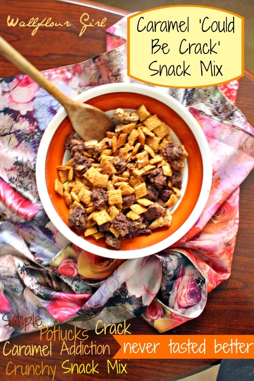 Caramel 'Could Be Crack' Snack Mix 17--111113