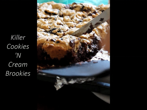 Killer Cookies 'N Cream Brookies gif 3