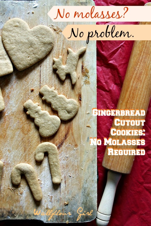 No-Molasses Gingerbread Cutout Cookies 8--122413